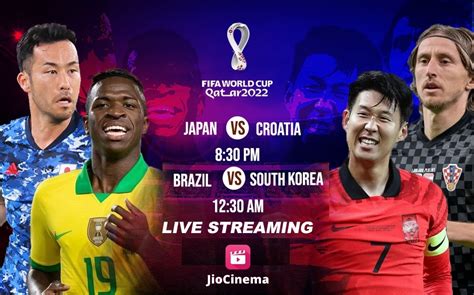 brazil vs croatia live stream jio cinema